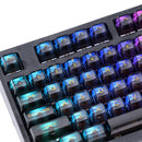 AKKO Clear Black Transparent Keycaps Set ASA 155 Keys - DataBlitz