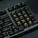 AKKO Clear Black Transparent Keycaps Set ASA 155 Keys - DataBlitz