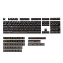 AKKO Clear Black Transparent Keycaps Set ASA 155 Keys - DataBlitz