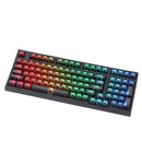 AKKO Clear Black Transparent Keycaps Set ASA 155 Keys - DataBlitz