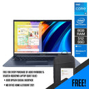 ASUS Vivobook 15 X1502ZA-BQ302WS Laptop (Quiet Blue) | 15.6”  FHD | i5-1240P | 8 GB RAM | 512 GB SSD | Intel® UHD Graphics | Windows 11 Home | MS Office Home & Student 2021 | ASUS BP1504 Casual Backpack - DataBlitz