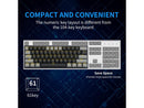 E-Yooso Z-11 Single Light RGB 61 Keys Hot Swappable Mechanical Keyboard Black/Gray (Brown Switch) - DataBlitz