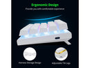E-Yooso Z-11 Tri-Mode RGB 61 Keys Hot Swappable Mechanical Keyboard White (Red Switch, Blue Switch)