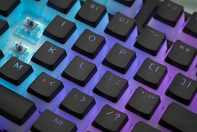 DUCKY ONE 2 RGB LED DOUBLE SHOT PBT PUDDING EDITION MECHANICAL KEYBOARD (CHERRY MX BLUE SWITCH) (DKON1808ST-CUSPDAZTP) - DataBlitz