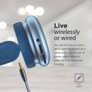 PROMATE AIRBEAT HIGH FIDELITY STEREO WIRELESS HEADPHONE (BLUE) - DataBlitz