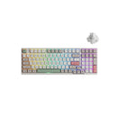 Akko 9009 Retro 3098B Multi-Modes RGB Mechanical Keyboard (AKKO CS Jelly White) - DataBlitz