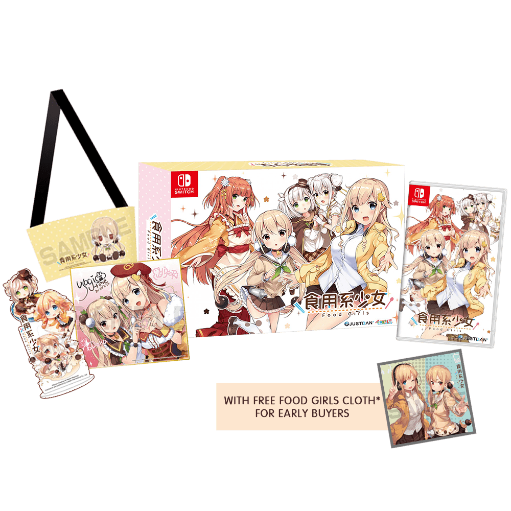 Nintendo Switch Food Girls Limited Edition | DataBlitz