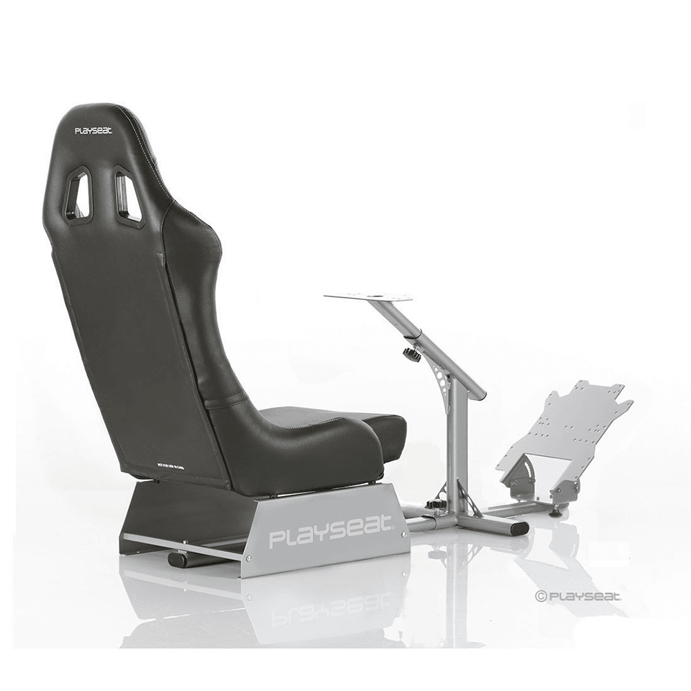 PLAYSEAT EVOLUTION BLACK VINYL/SILVER FRAME FOR PS2/PS3/360/WII/MAC/PC/XBOX (REM.00004) NEW - DataBlitz
