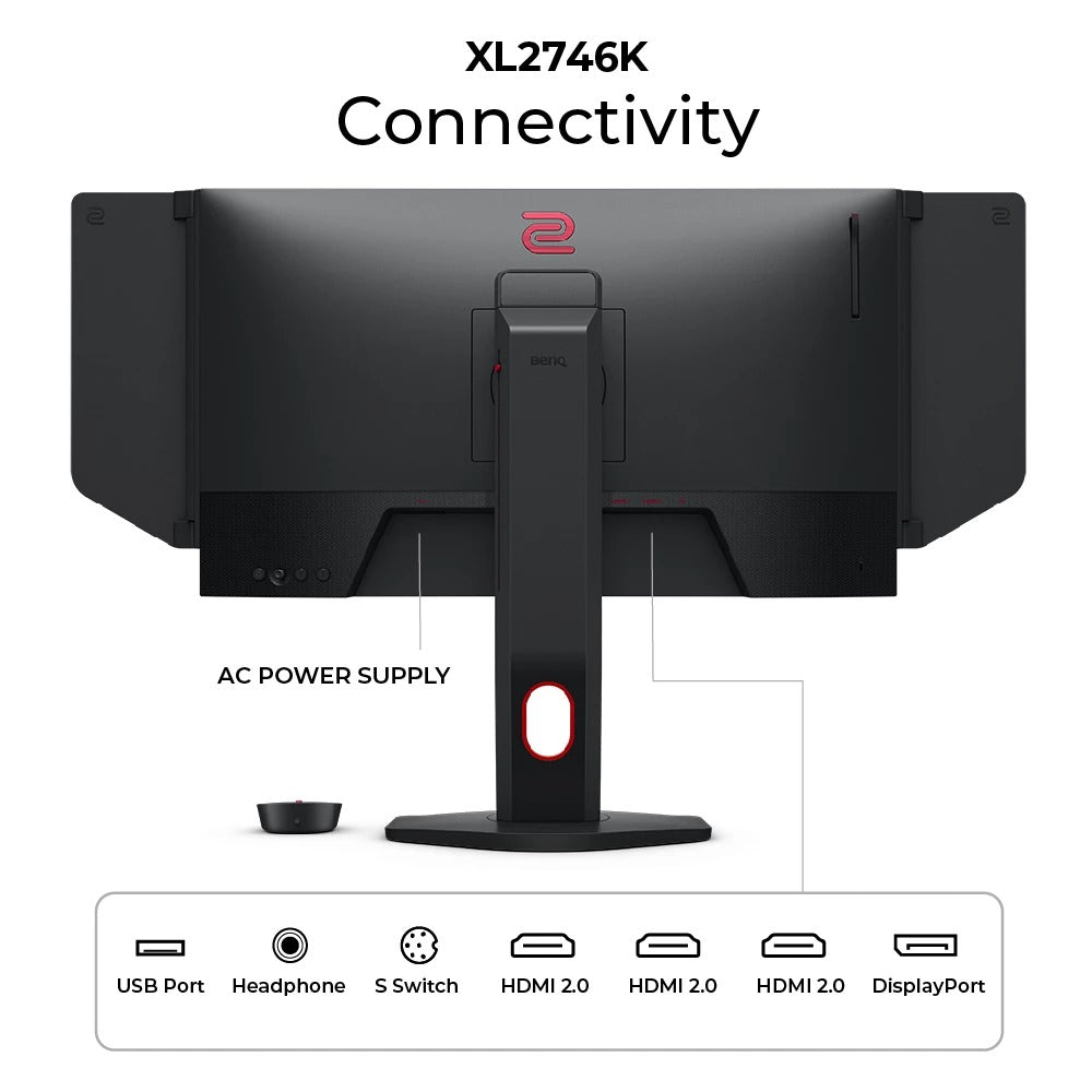 BENQ Zowie XL2746K 27” TN 240HZ DYAC+ Esports Gaming Monitor