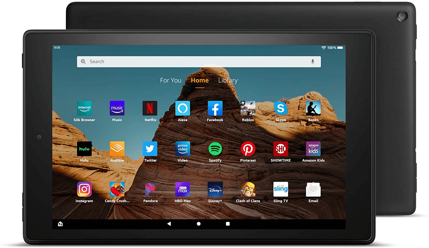 AMAZON FIRE HD 10 TABLET WITH ALEXA 32GB (BLACK) - DataBlitz