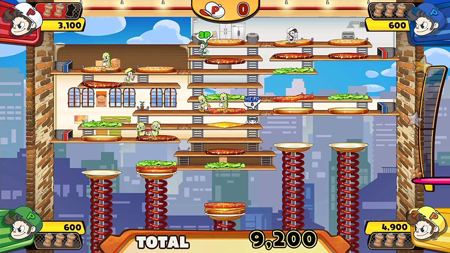 Nintendo Switch Burgertime Party