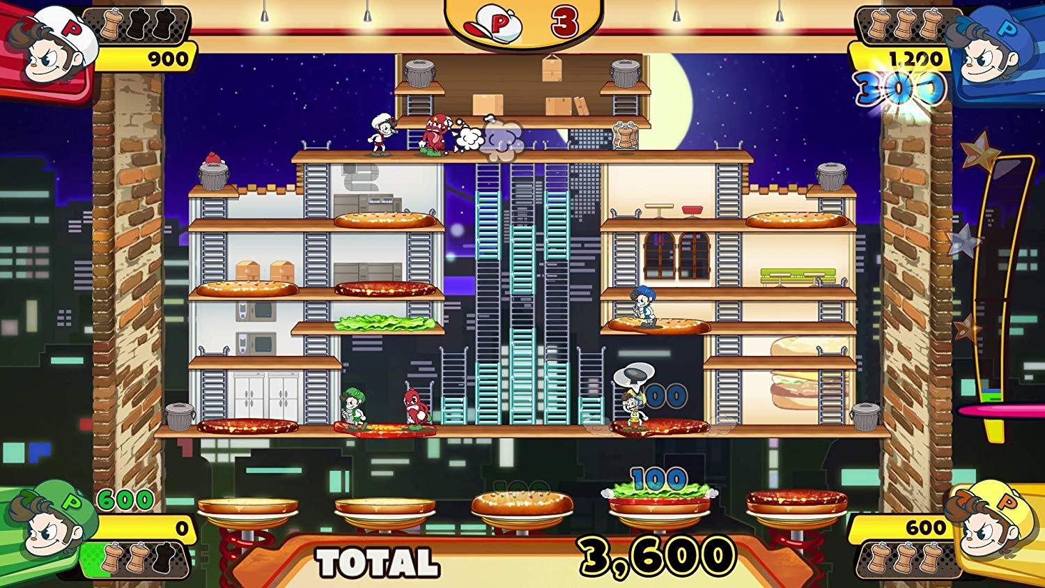 Nintendo Switch Burgertime Party