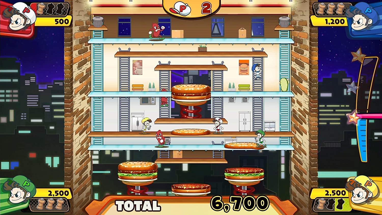 Nintendo Switch Burgertime Party