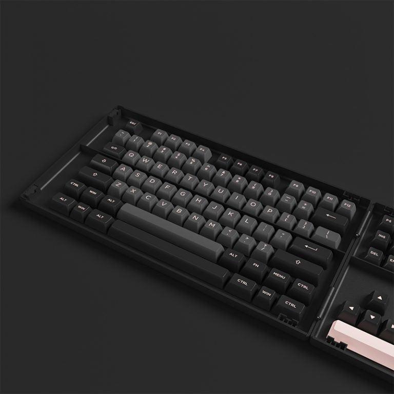 AKKO BLACK & PINK FULL KEYCAPS SET ASA 158 KEYS - DataBlitz