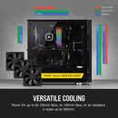 Corsair 275R Airflow Tempered Glass Mid-Tower Gaming Case (Black) - DataBlitz