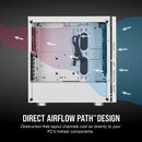 Corsair 275R Airflow Tempered Glass Mid-Tower Gaming Case (White) - DataBlitz