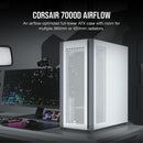 Corsair 7000D Airflow Full-Tower ATX PC Case (White)