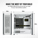 Corsair 7000D Airflow Full-Tower ATX PC Case (White)