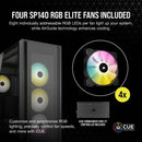 Corsair iCUE 7000X RGB Tempered Glass Full-Tower ATX PC Case (Black)