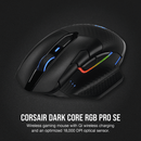 CORSAIR DARK CORE RGB PRO SE WIRELESS FPS/MOBA GAMING MOUSE W/ SLIPSTREAM TECHNOLOGY - DataBlitz