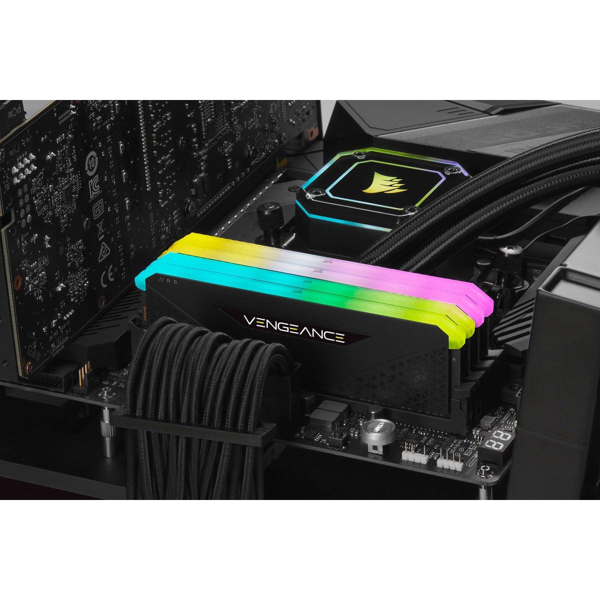 Corsair Vengeance RGB RS 64GB (2X32GB) 3600MHZ High-Performance DDR4 DRAM Memory Kit - DataBlitz