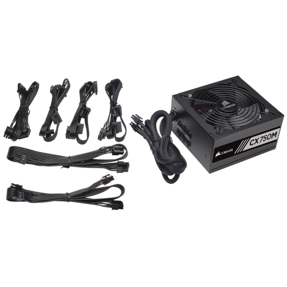 Corsair CX-M Series CX750M Semi-Modular ATX Power Supply - DataBlitz