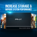 PNY CS900 1TB 2.5”  SATA III 6GB/S SSD (SSD7CS900-1TB-RB)