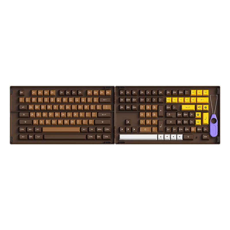 AKKO Chocolate Keycaps Set ASA 178 Keys - DataBlitz
