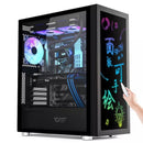 Darkflash DK210 V2 Graffiti ATX PC Gaming Case (Black) - DataBlitz