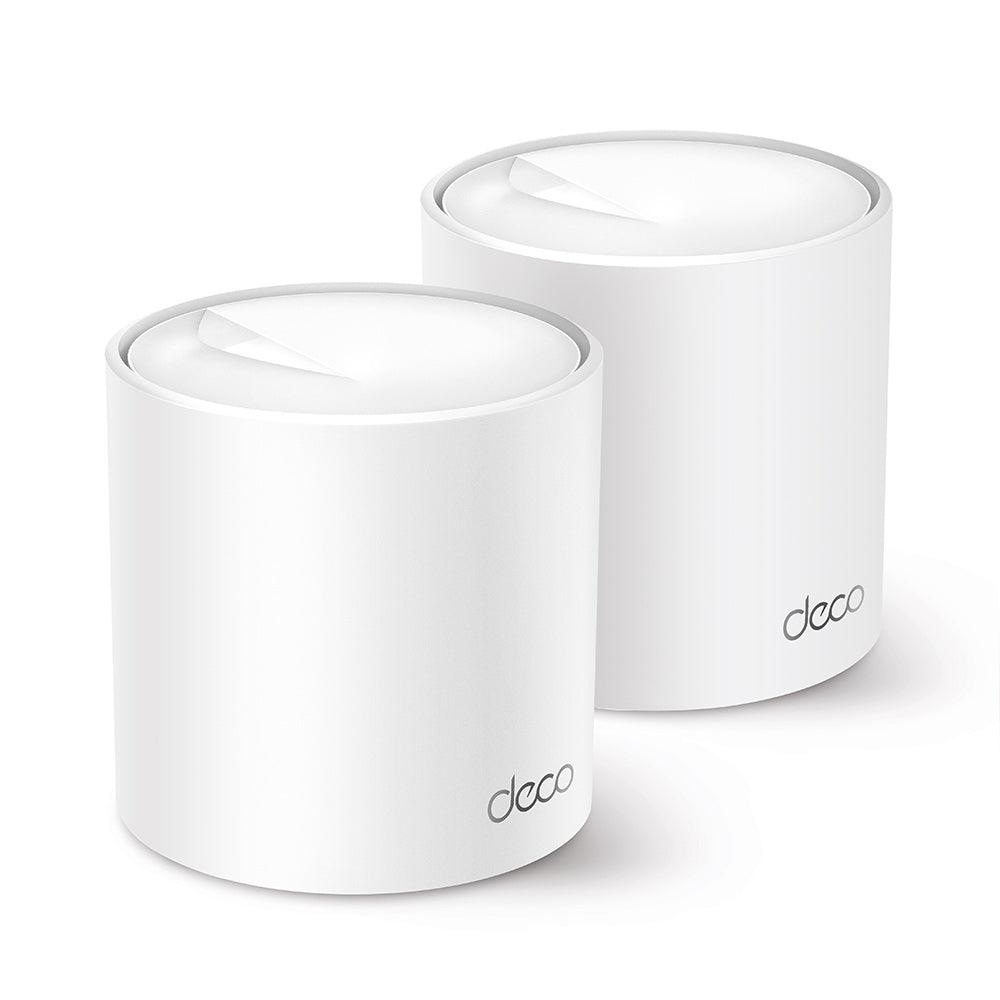 TP-Link AX3000 Whole Home Mesh Wi-Fi 6 System Compatible With Amazon Alexa (White) (Deco X50 (2-Pack)) - DataBlitz
