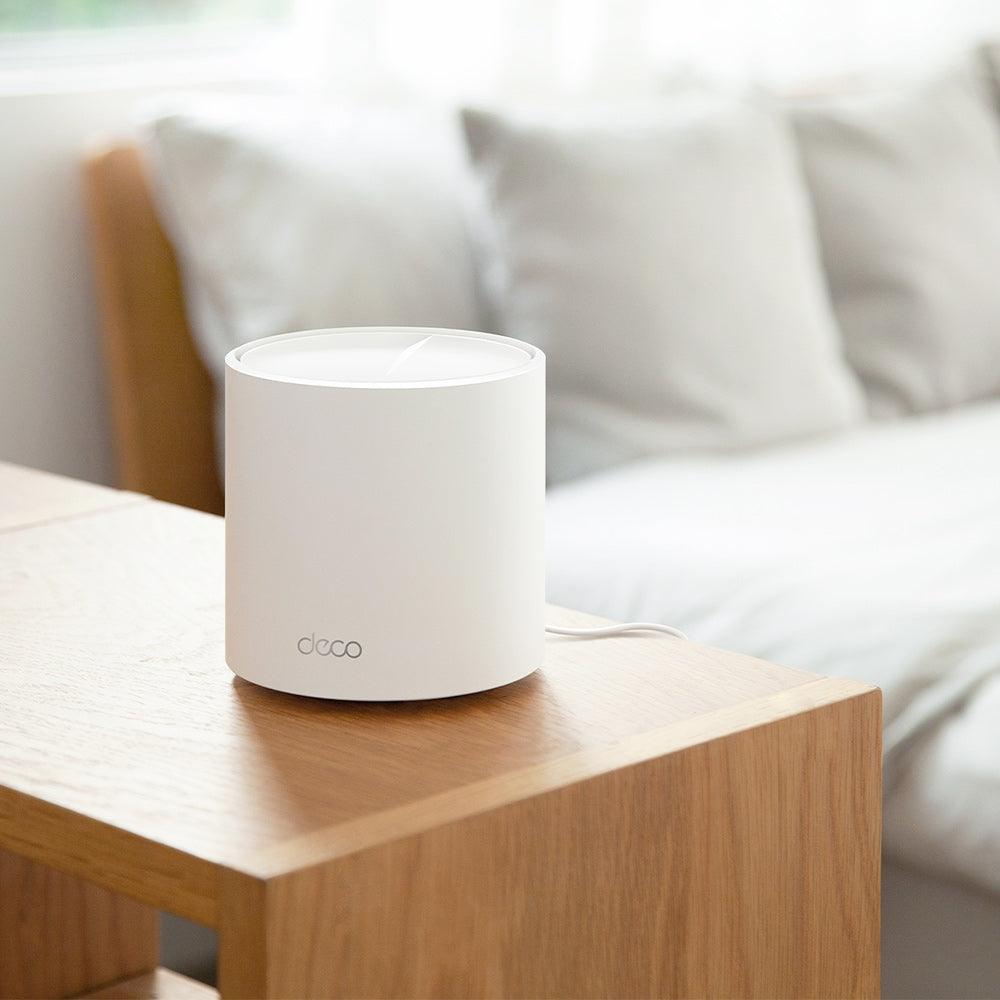 TP-Link AX3000 Whole Home Mesh Wi-Fi 6 System Compatible With Amazon Alexa (White) (Deco X50 (1-Pack)) - DataBlitz