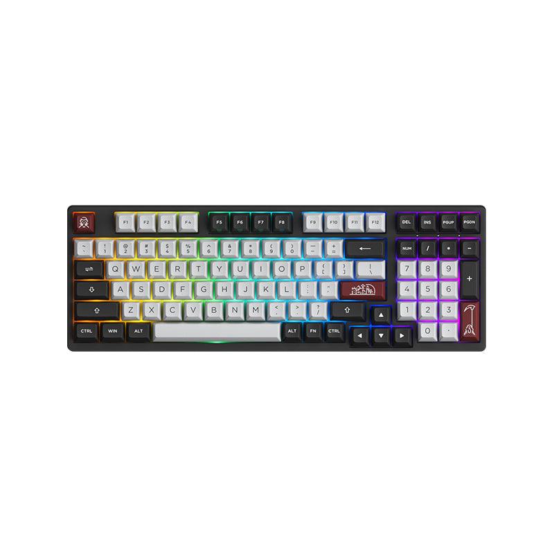 AKKO Dracula Castle 3098S RGB Mechanical Keyboard (TTC Speed Silver Switch) - DataBlitz