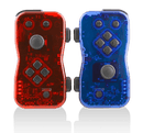 NYKO NSW DUALIES CONTROLLER RED/BLUE (87268-D78) - DataBlitz