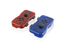 NYKO NSW DUALIES CONTROLLER RED/BLUE (87268-D78) - DataBlitz