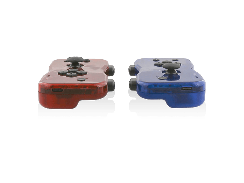 NYKO NSW DUALIES CONTROLLER RED/BLUE (87268-D78) - DataBlitz