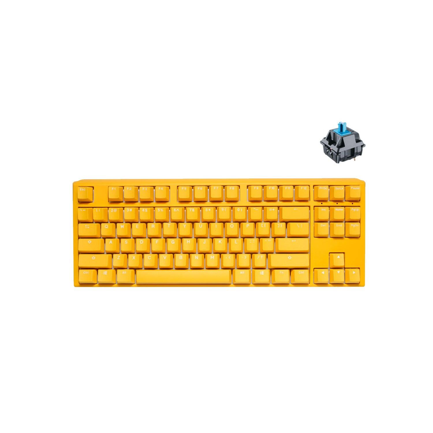 DataBlitz - DUCKY One 3 Yellow TKL Hotswap RGB Double Shot