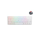 DUCKY One 3 Mini Pure White Hotswap RGB Double Shot PBT Mechanical Keyboard (Cherry RGB Red) (DKON2161ST-CUSPDPWWWSC1) - DataBlitz