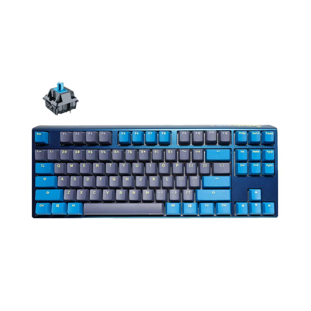 DUCKY One 3 Daybreak TKL Hotswap RGB Double Shot PBT Quack Mechanical Keyboard (Cherry RGB Blue) (DKON2187ST-CUSPDDBBHHC1) - DataBlitz