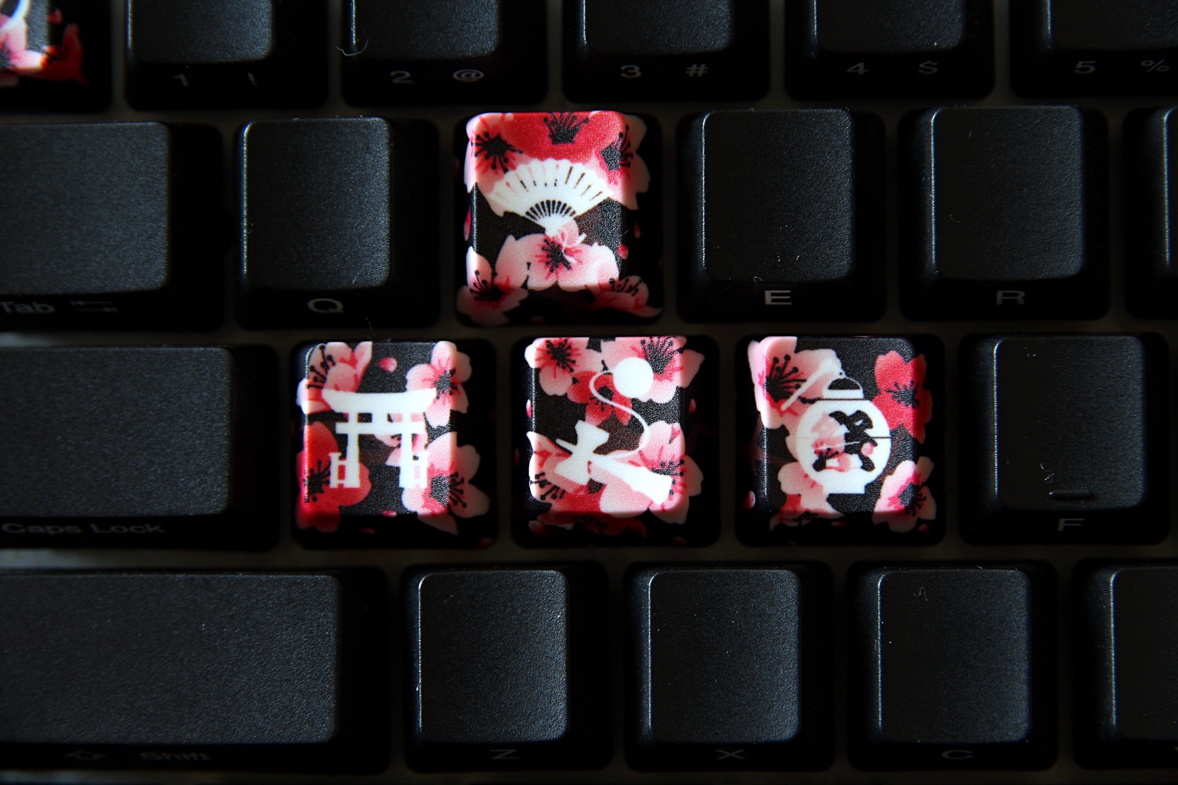 TRAITORS SAKURA KURO KEYCAP SET (TRDSU0247-2) - DataBlitz