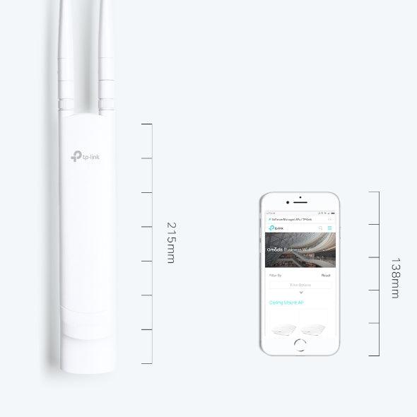 TP-Link 300 Mbps Wireless N Outdoor Access Point (White) (EAP110-Outdoor) - DataBlitz