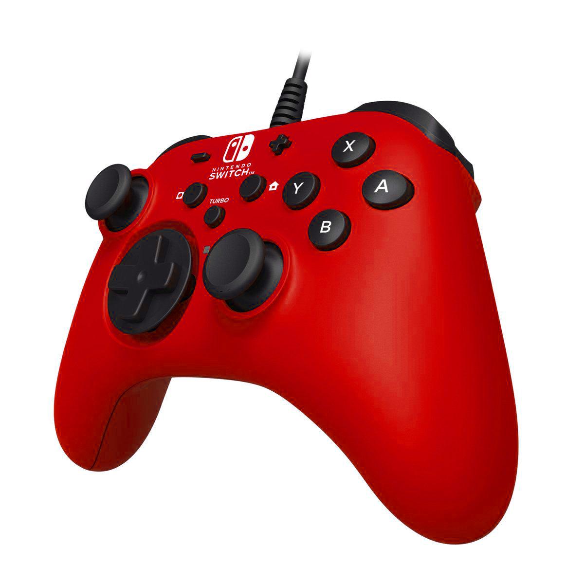 HORI NSW WIRED HORIPAD RED (NSW-156A) - DataBlitz