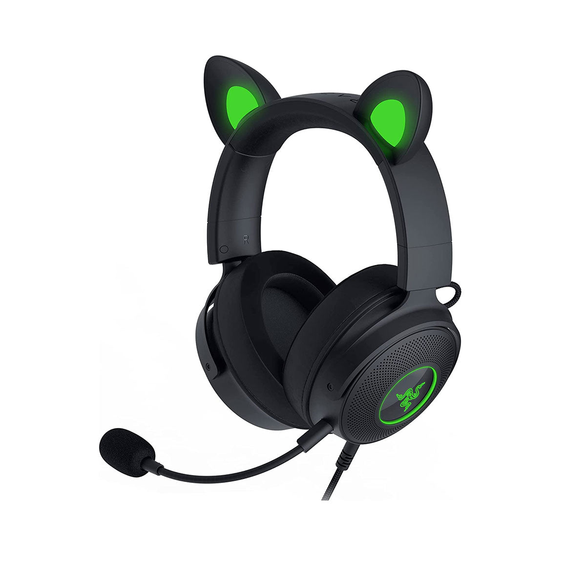 Razer Kraken Kitty V2 Pro Wired RGB Headset With Interchangeable Ears  (Black)