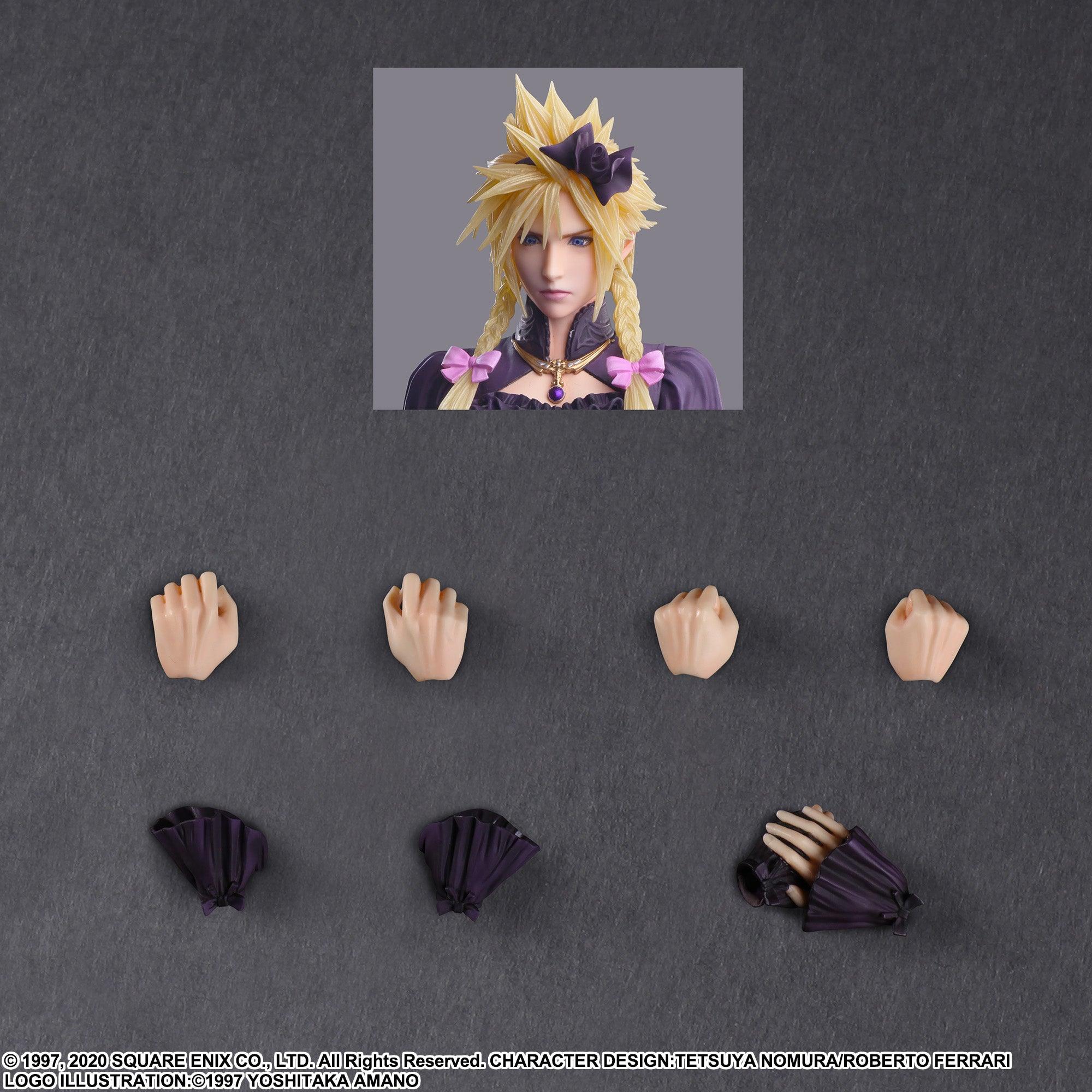 Final Fantasy VII Remake Play Arts Kai Action Figure Cloud Strife Dress Ver.
