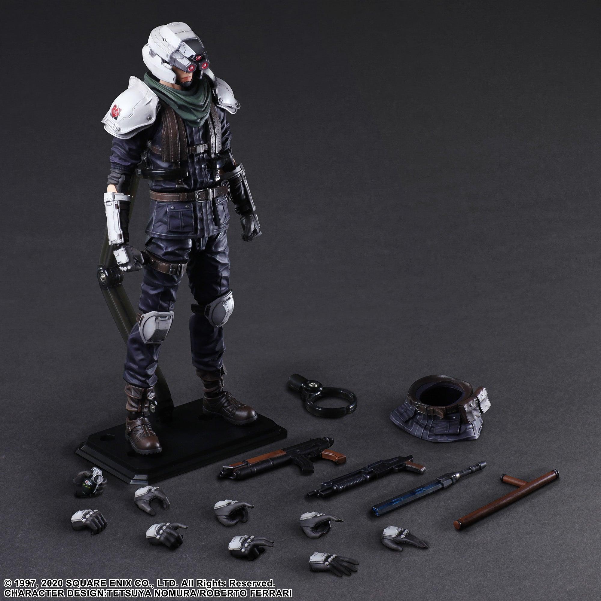 Final Fantasy VII Remake Play Arts Kai Action Figure - Shinra Security Officer Pre-Order Downpayment - DataBlitz