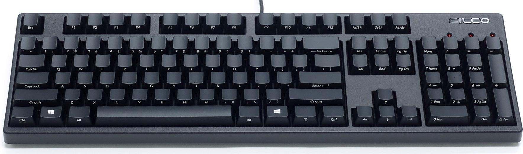 FILCO MAJESTOUCH NINJA 104 US ASCII MECHANICAL KEYBOARD BLACK (MX RED SWITCH) (FKBN104MRL/EFB2) - DataBlitz