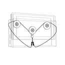 FLOATING GRIP SMART WALL MOUNT FOR N-SWITCH DOCK (BLACK) (FG-NSD-300B) - DataBlitz