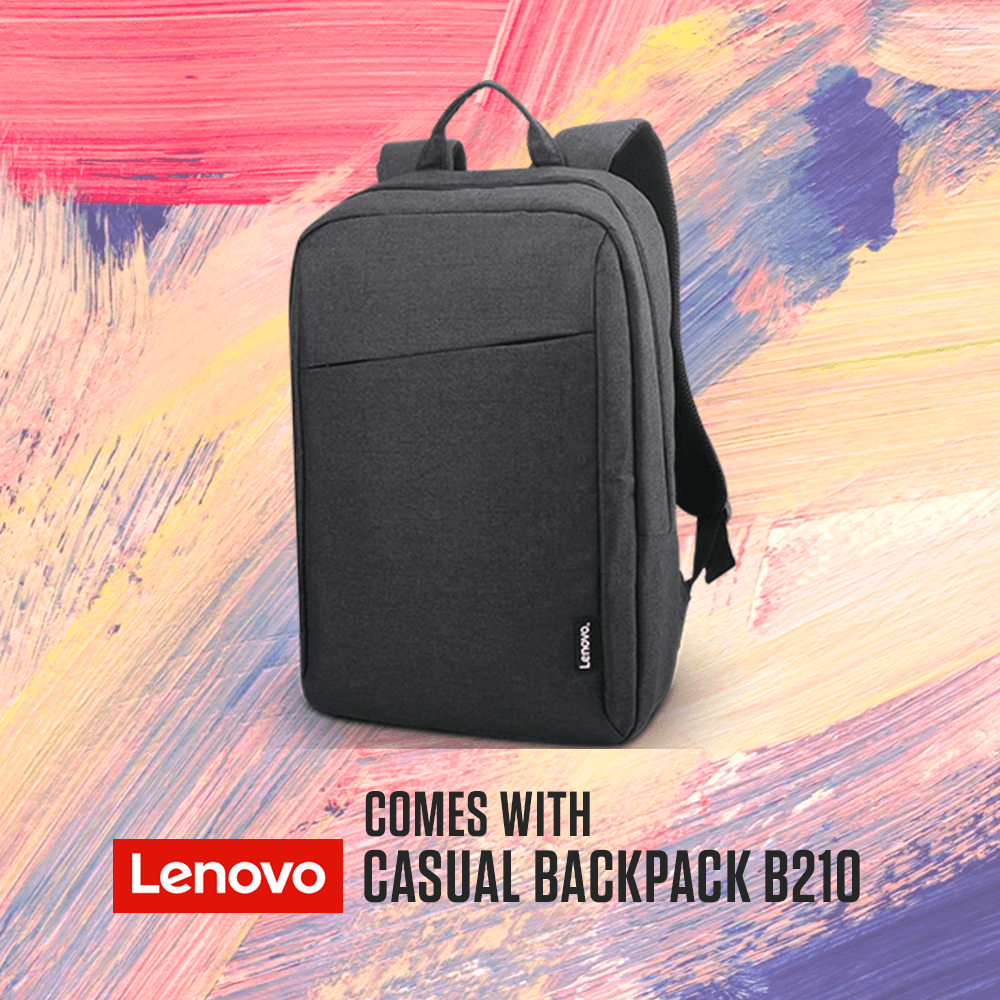 LENOVO YOGA DUET 7 I5 13IML05 82AS006NPH 13" LAPTOP (ORCHID) + LENOVO 15.6" LAPTOP CASUAL BACKPACK B210 - DataBlitz