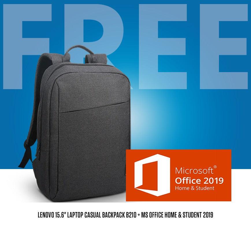 LENOVO IDEAPAD 3 15ALC6 82KU003CPH LAPTOP (ARCTIC GREY) | 15.6" FHD | RYZEN 7 5700U | 8GB DDR4 | 512GB SSD | AMD RADEON | WIN10 + MS OFFICE HOME & STUDENT LENOVO LAPTOP CASUAL BACKPACK B210 - DataBlitz