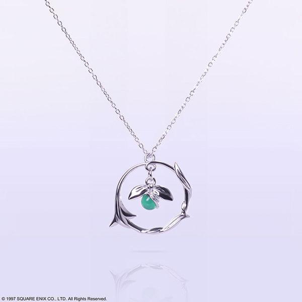 Final Fantasy VII Silver Pendant (Aerith Flower Ver.) - DataBlitz