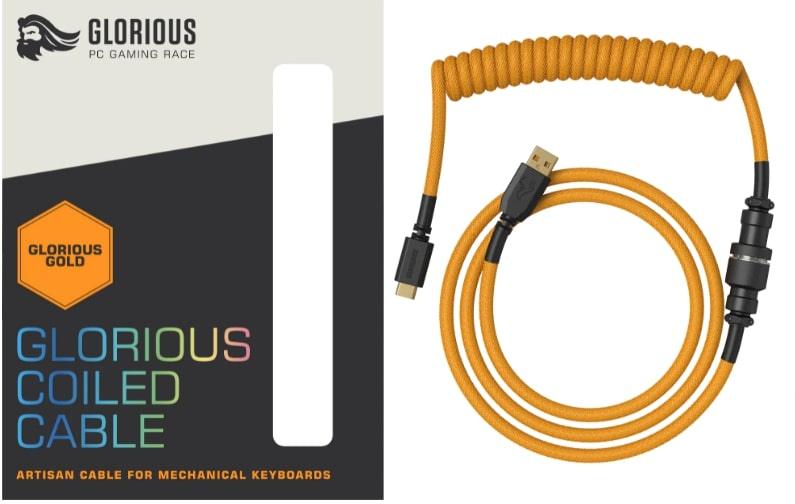 Glorious Coiled Cable USB-A to USB-C - Glorious gaming
